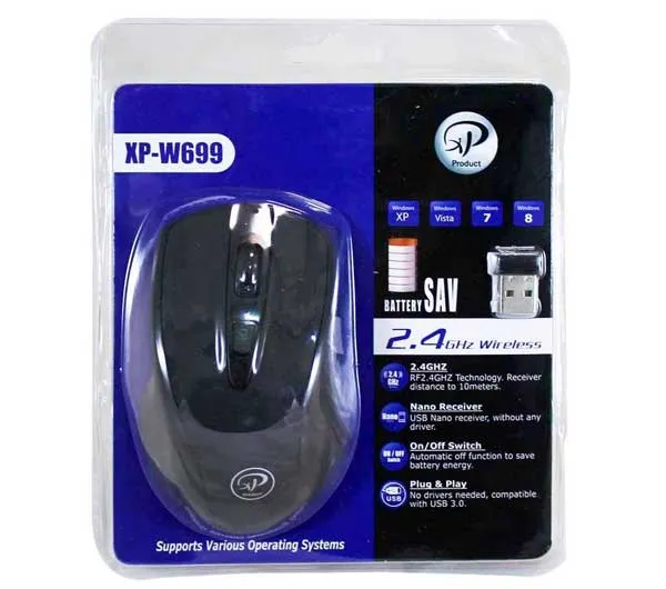ماوس بی سیم ایکس مدل XP W699