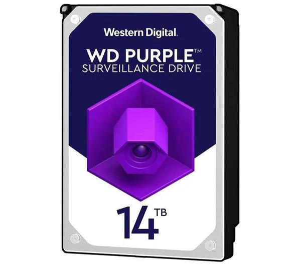 هارددیسک اینترنال وسترن دیجیتال مدل Purple ظرفیت 14 ترابایت