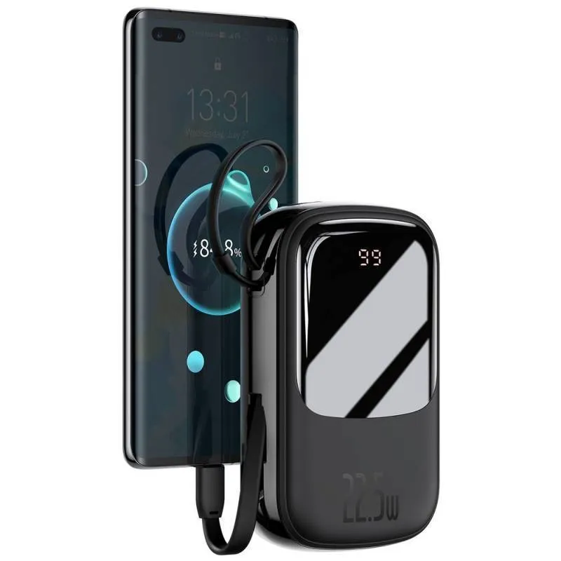 شارژر همراه باسئوس مدل PPQD-L01 ظرفیت 20000 میلی آمپر ساعت