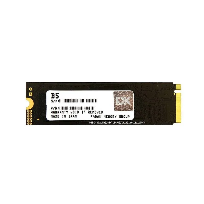اس اس دی اینترنال فدک مدل B5 SEREIS M.2 NVMe ظرفیت 512 گیگابایت
