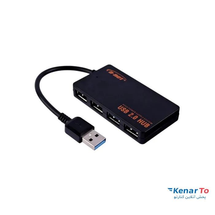 هاب 4 پورت USB2.0 دی نت مدل DT-422