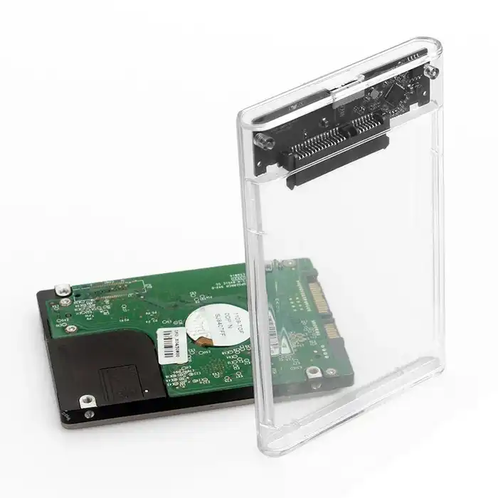 باکس هارد اکسترنال 2.5 اینچ USB 3.0 مدل شفاف
