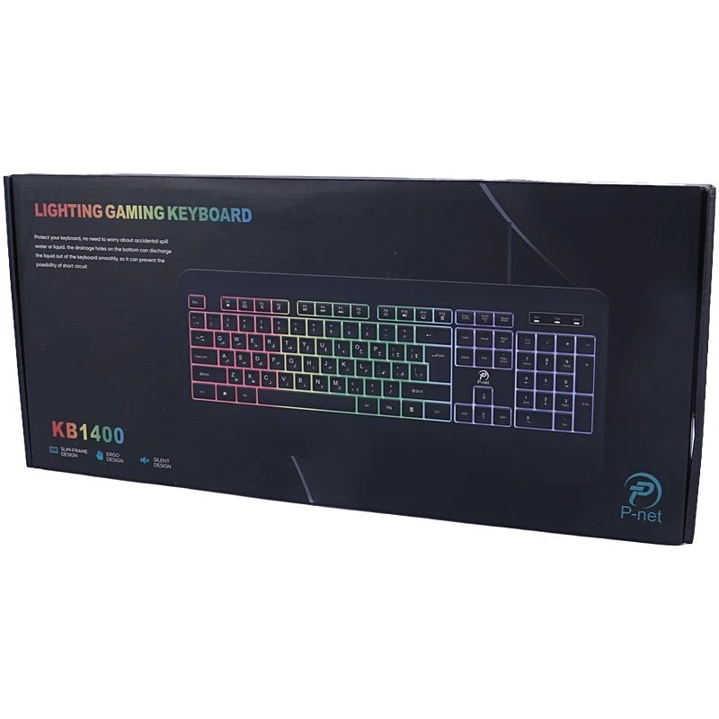 کیبورد مخصوص بازی پی نت مدل KB-1400