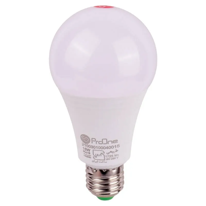 لامپ حبابی LED پرووان مدل PLL15 E27 15W