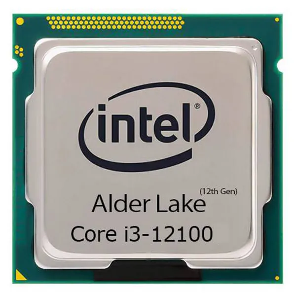 پردازنده مرکزی اینتل سری ALDER LAKE مدل Core i3-12100 بدون جعبه