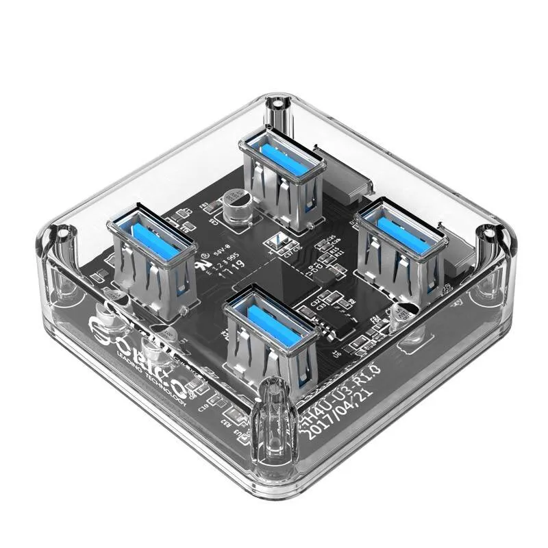 هاب 4 پورت USB 3.0 اوریکو مدل ORICO MH4U-U3-03-CR