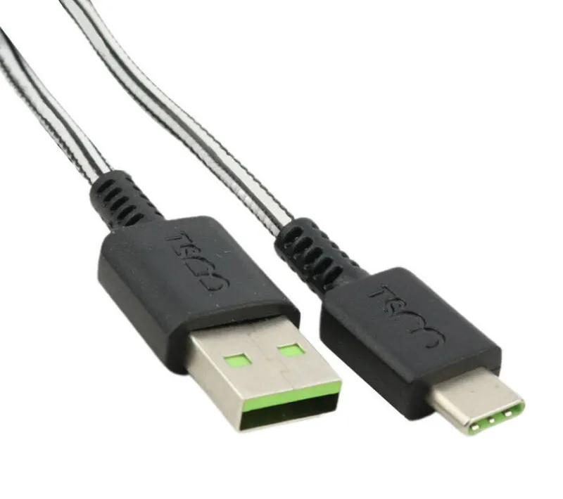 کابل تبدیل USB به Type-C تسکو مدل TC C302 طول 1 متر
