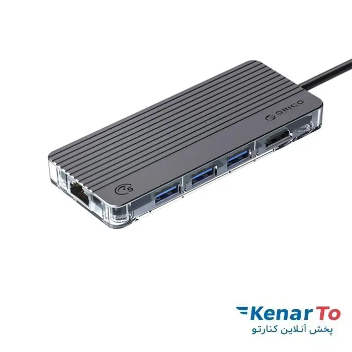 هاب 6 پورت Type-C اوریکو مدل WB-6RJ-V1