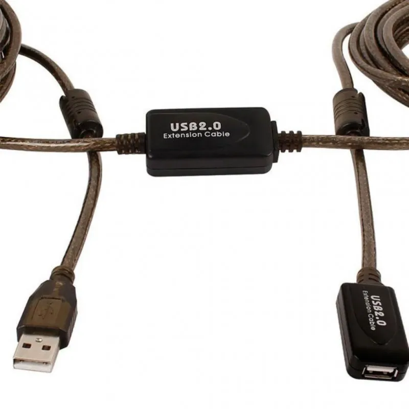 کابل افزایش طول USB 2.0 رویال به طول 15 متر برددار