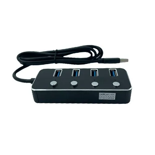 هاب 4 پورت USB.3 کلید دار کی نت مدل H5 K-HUAMH504