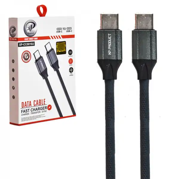 کابل تبدیل Type-C PD به Type-C ایکس پی پروداکت مدل XP-CC0016 طول 1 متر