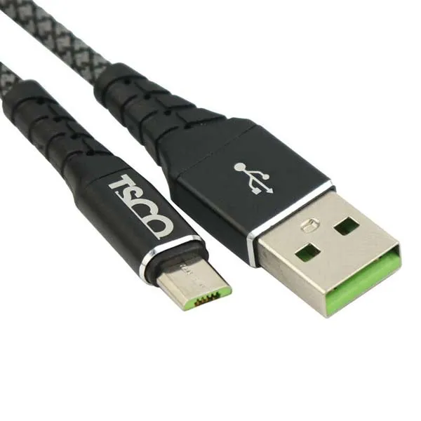 کابل تبدیل USB به MicroUSB تسکو مدل TC A104 طول 1 متر