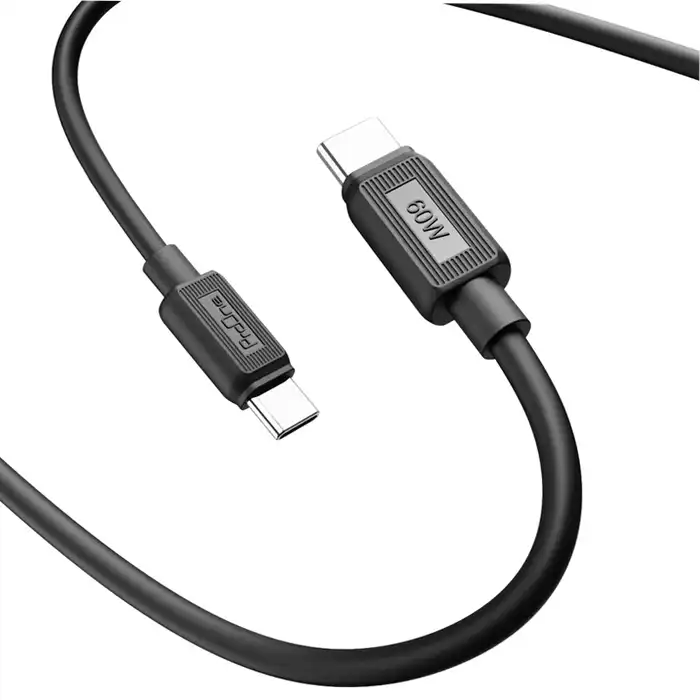 کابل تبدیل Type-C PD 60W به Type-C پرووان مدل PCC127 طول 1 متر