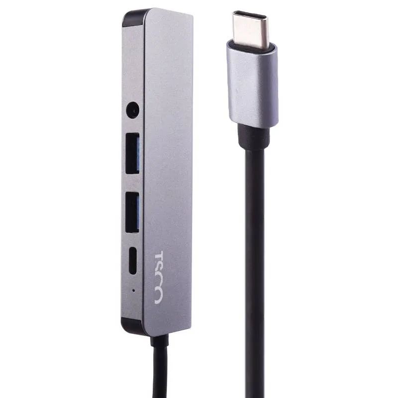 هاب USB 3.0/HDMI/AUX/Type-C PD پنج پورت تسکو مدل THU 1160