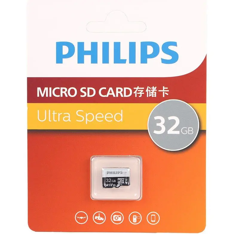 کارت حافظه microSDHC فیلیپس مدل Ultra Speed A1 V30 کلاس 10 استاندارد UHS-I U3 ظرفیت 32 گیگابایت