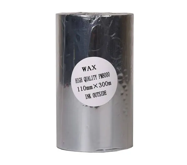 ریبون پرینتر لیبل زن مدل Wax 110mm x 300m