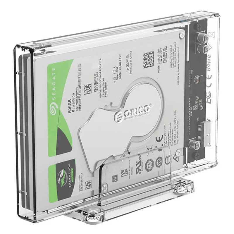 باکس هارد دیسک 2.5 اینچ USB 3.0 اوریکو مدل 2159U3-CR-BP همراه با استند