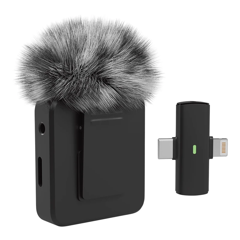 میکروفن یقه ای بی سیم تسکو مدل TMIC 5007 DUAL Type-C / Lightening