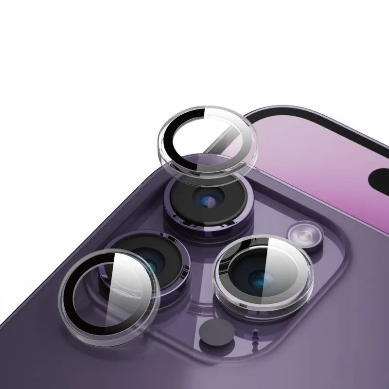 محافظ لنز دوربین گوشی موبایل گرین لاین مدل  Trio مناسب گوشی iPhone 14 Pro Max / Pro