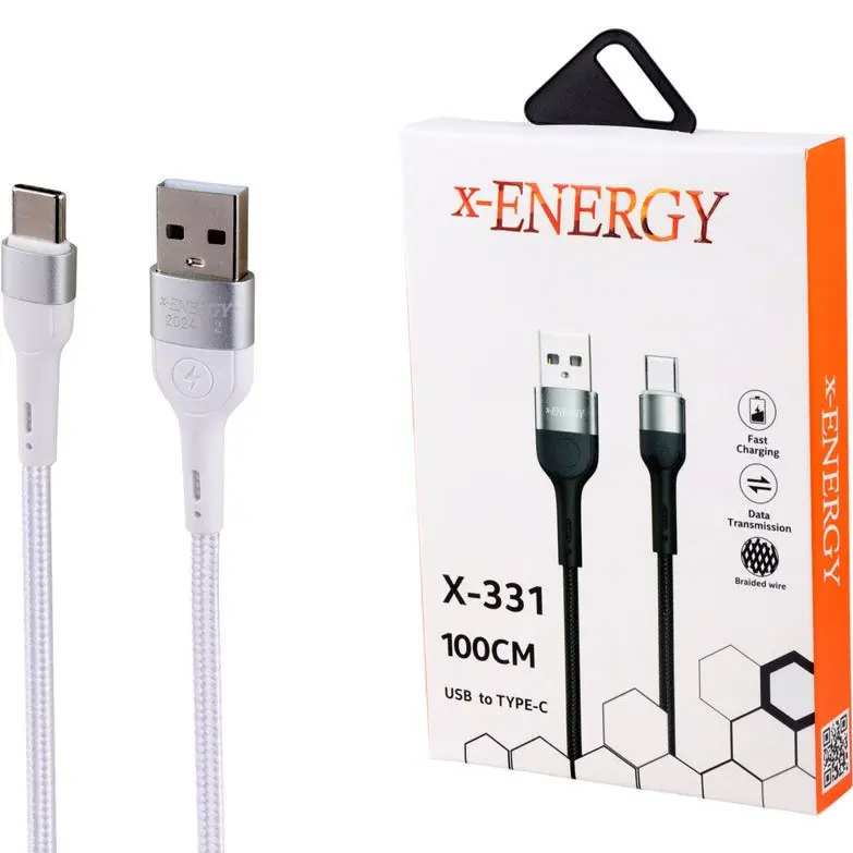 کابل تبدیل USB به Type-C ایکس انرژی مدل X-331 طول 1 متر