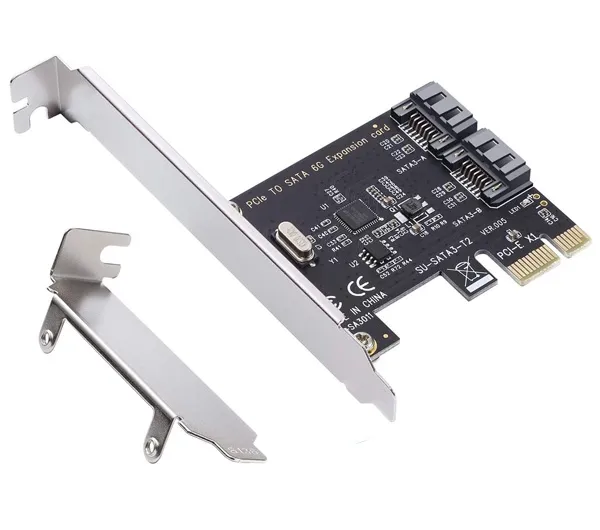 کارت PCIe به SATA ونتولینک