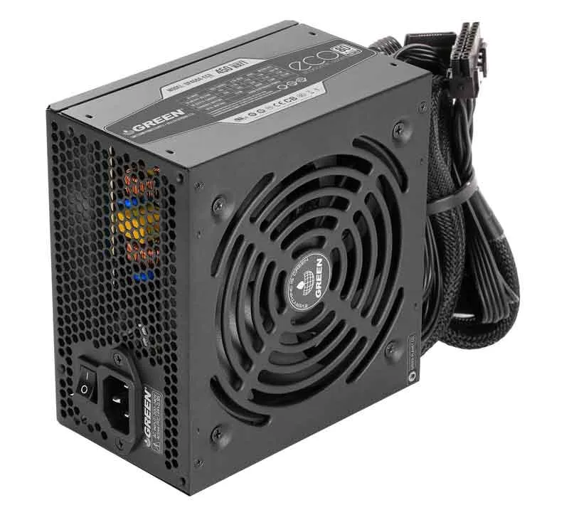 منبع تغذیه کامپیوتر گرین مدل GP450A-ECO