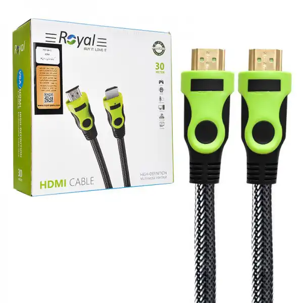  کابل HDMI 2K V1.4 رویال طول 30 متر