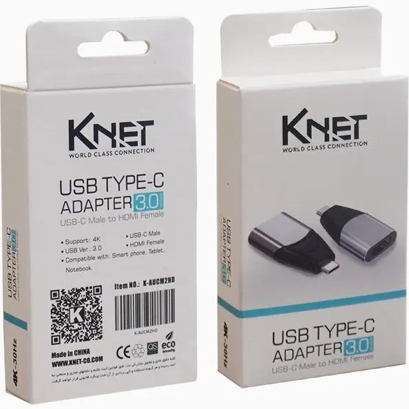تبدیل Type-C به HDMI کی نت K-AUCM2HD
