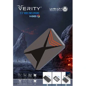 باکس هارد اکسترنال 2.5 اینچ وریتی مدل V-EH23 باکس هارد اکسترنال 2.5 اینچ وریتی مدل V-EH23
