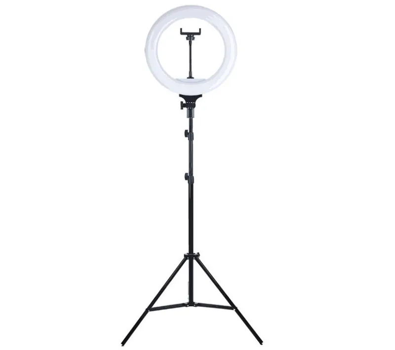 رینگ لایت پایه دار “Dimmable Portable 12