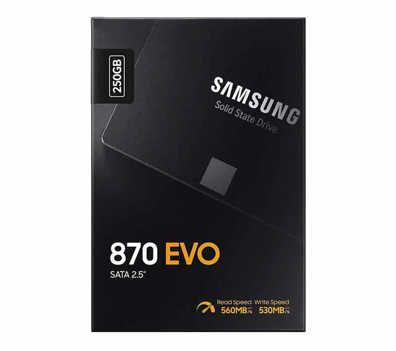 اس اس دی اینترنال سامسونگ مدل EVO 870 ظرفیت 250 گیگابایت
