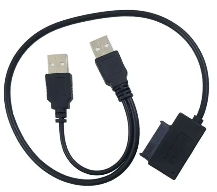 تبدیل DVD-RW لپ تاپ به USB دو سر