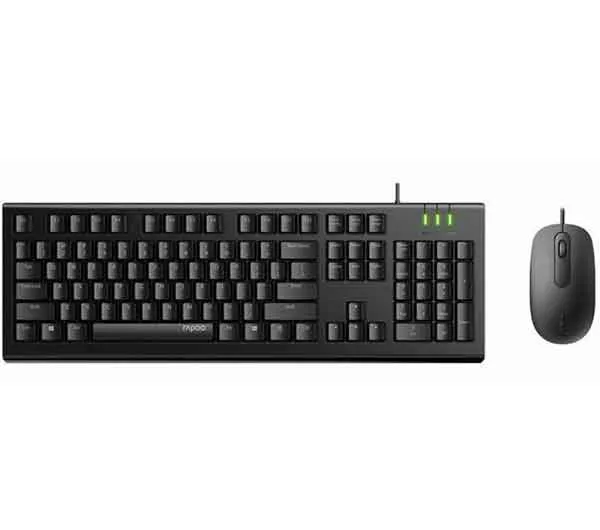 کیبورد و ماوس رپو مدل X120Pro Wired