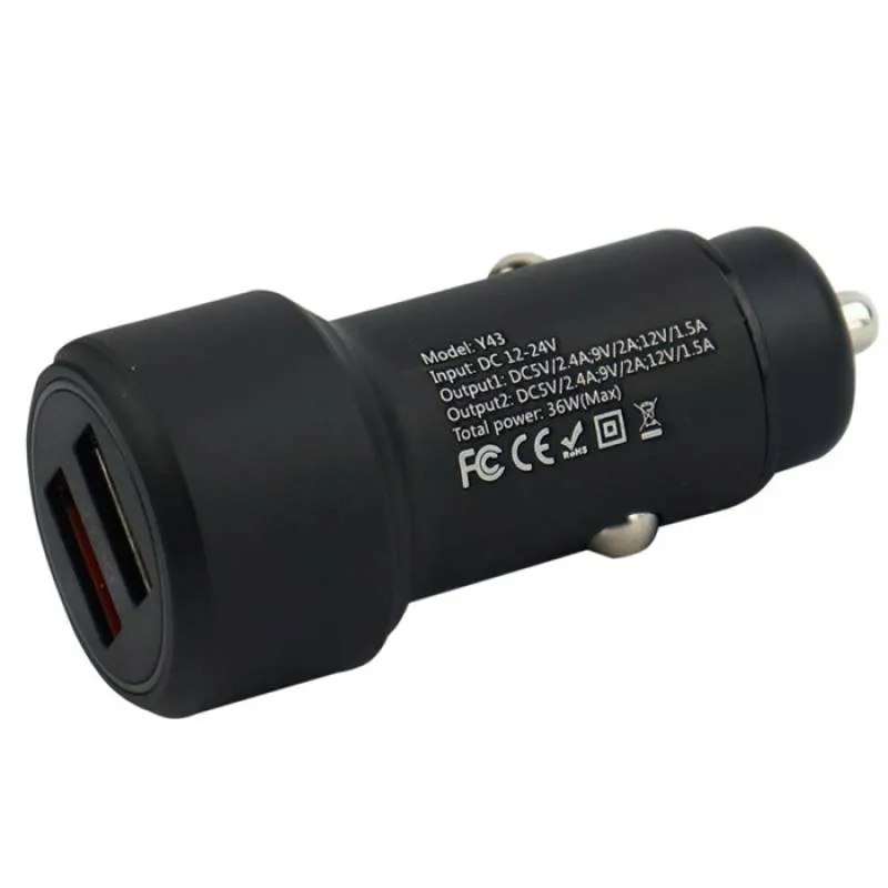 شارژر فندکی یسیدو مدل Y43 36W