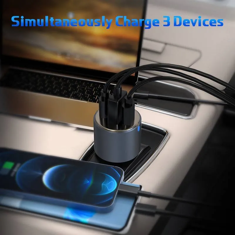شارژر فندکی پرووان مدل PCG20 60W