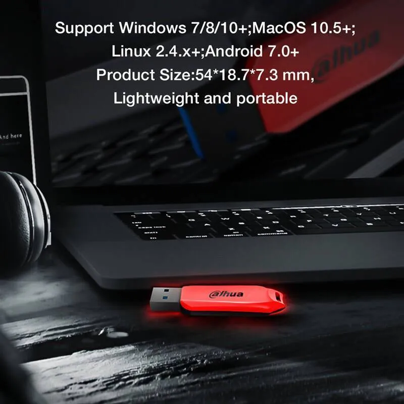 فلش مموری داهوا مدل U176 USB3.2 ظرفیت 64 گیگابایت