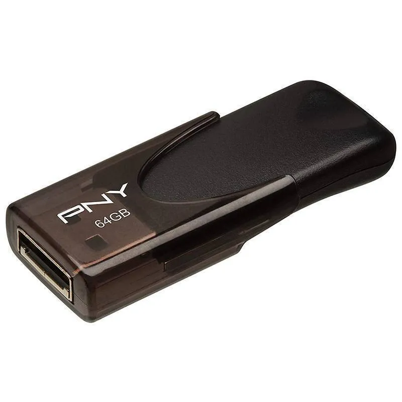 فلش مموری پی ان وای مدل P-FD64GATT4-EF USB 2.0 ظرفیت 64 گیگابایت