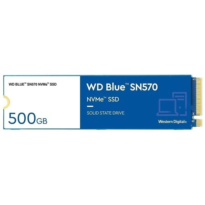 اس اس دی اینترنال وسترن دیجیتال مدل SN570 M.2 NVMe ظرفیت 500 گیگابایت