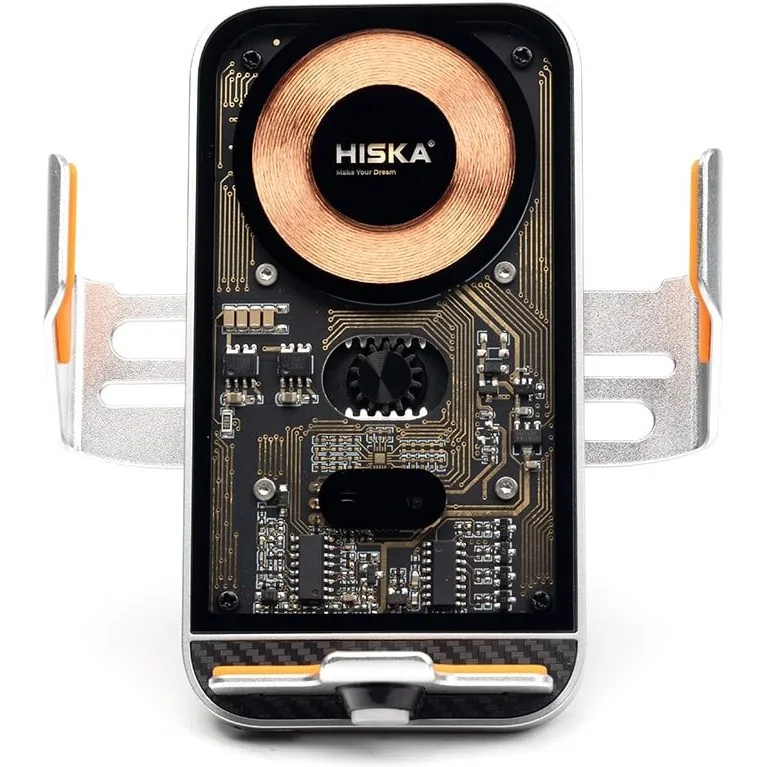 پایه نگهدارنده و شارژر بی سیم گوشی موبایل هیسکا مدل HK-2351W