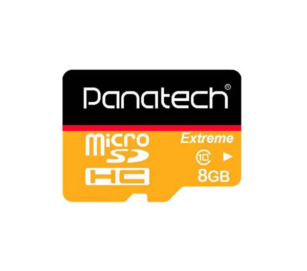 کارت حافظه microSDHC پاناتک کلاس 10 استاندارد سرعت 30MBps ظرفیت 8 گیگابایت