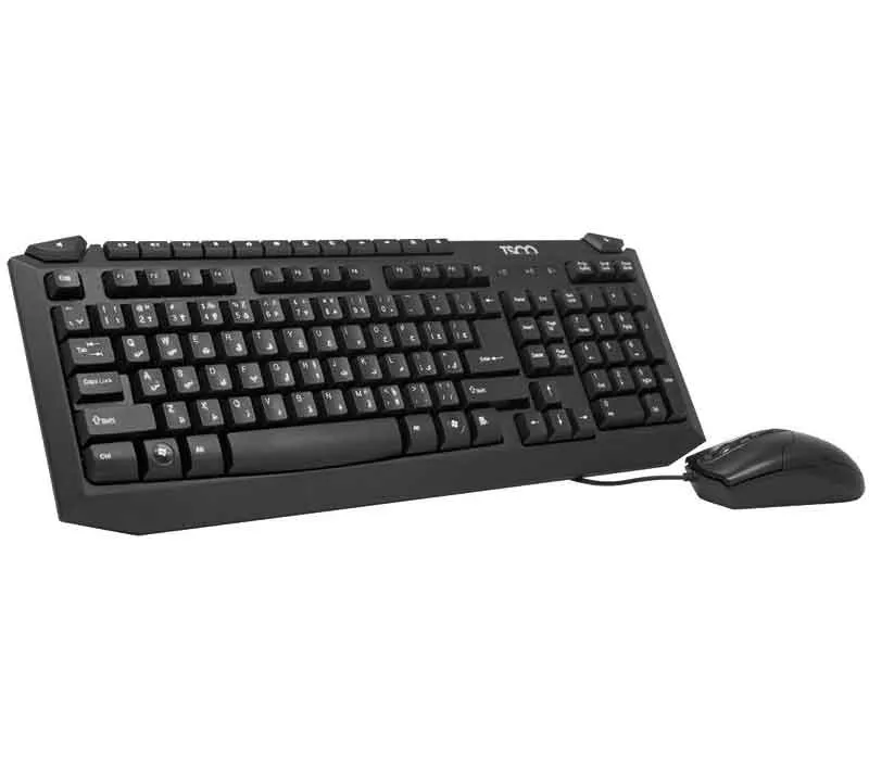 کیبورد و ماوس تسکو مدل TKM 8054N با حروف فارسی