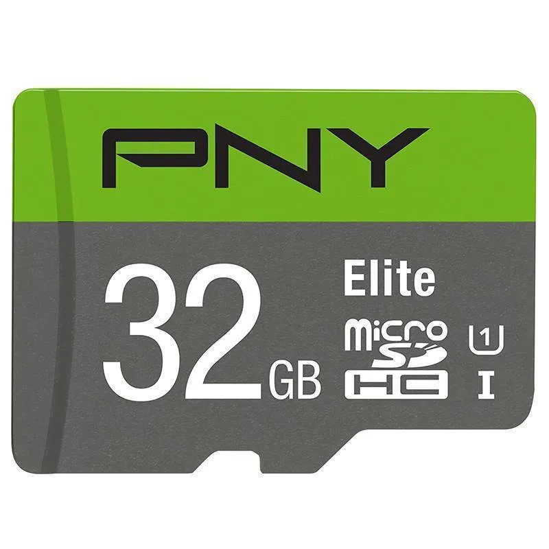کارت حافظه microSDhC پی ان وای مدل Elite کلاس 10 استاندارد UHS-I U1 سرعت 85MBps ظرفیت 32 گیگابایت به همراه خشاب