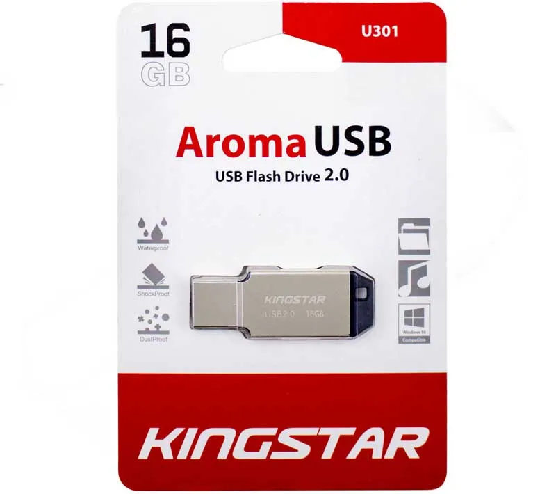 فلش مموری کینگ استار مدل Aroma U301 ظرفیت 16 گیگابایت