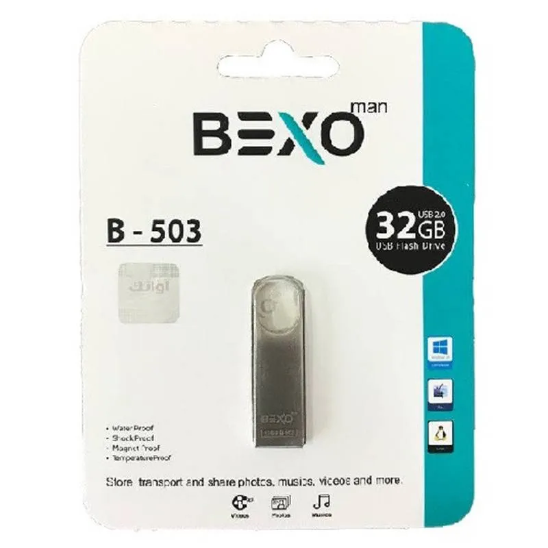 فلش مموری بکسو مدل B-503 ظرفیت 32 گیگابایت