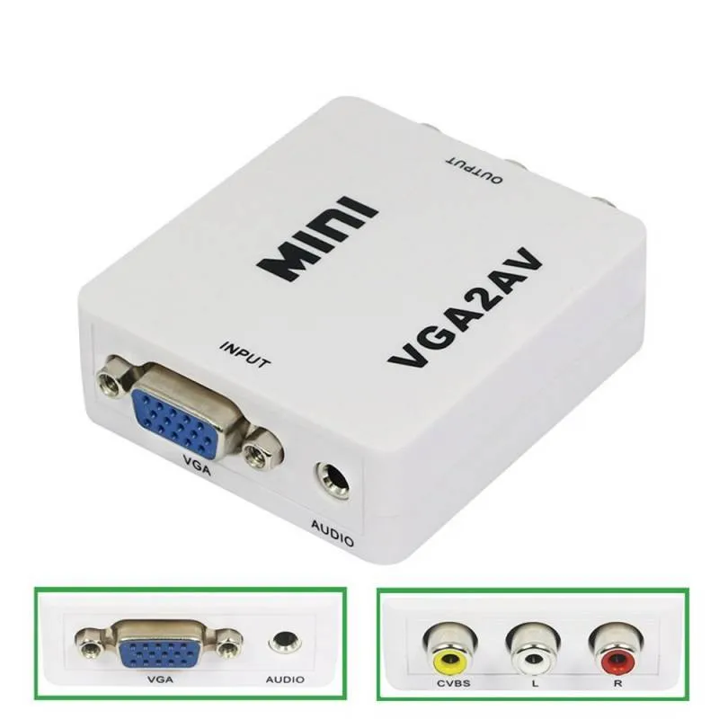 تبدیل VGA به AV مدل MINI