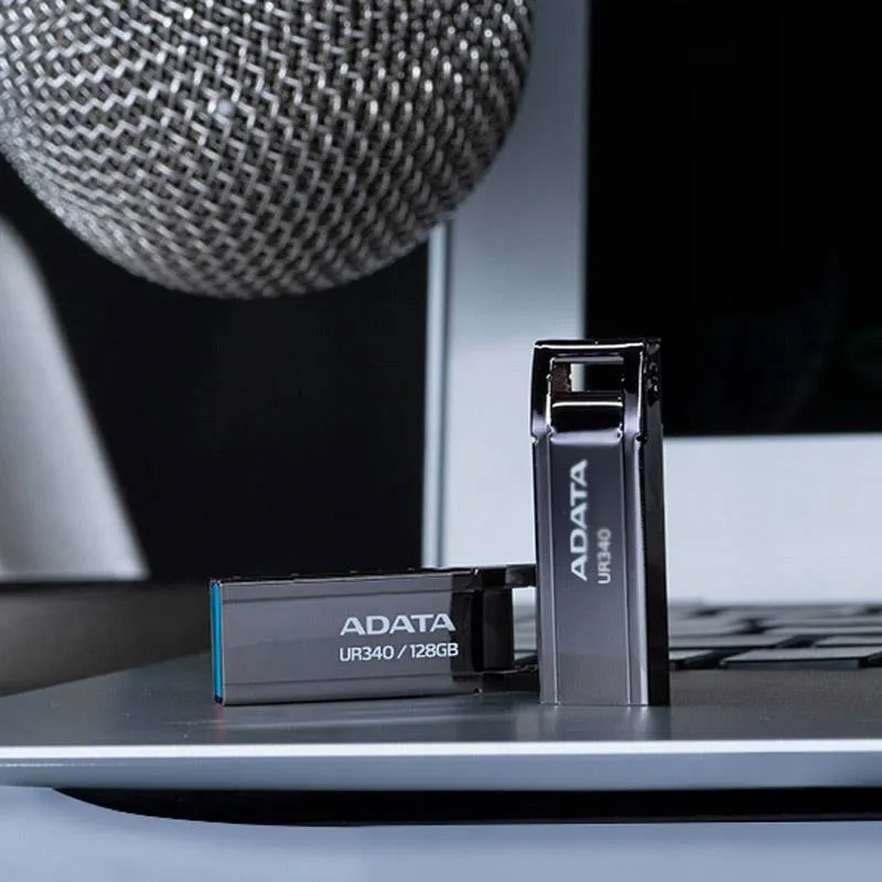 فلش مموری USB 3.2 ای دیتا مدل UR340 ظرفیت 128 گیگابایت