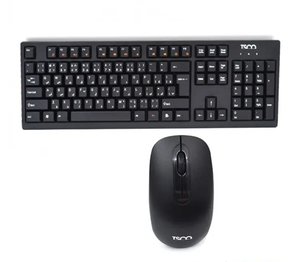 کیبورد و ماوس بی سیم تسکو مدل TKM 7019W
