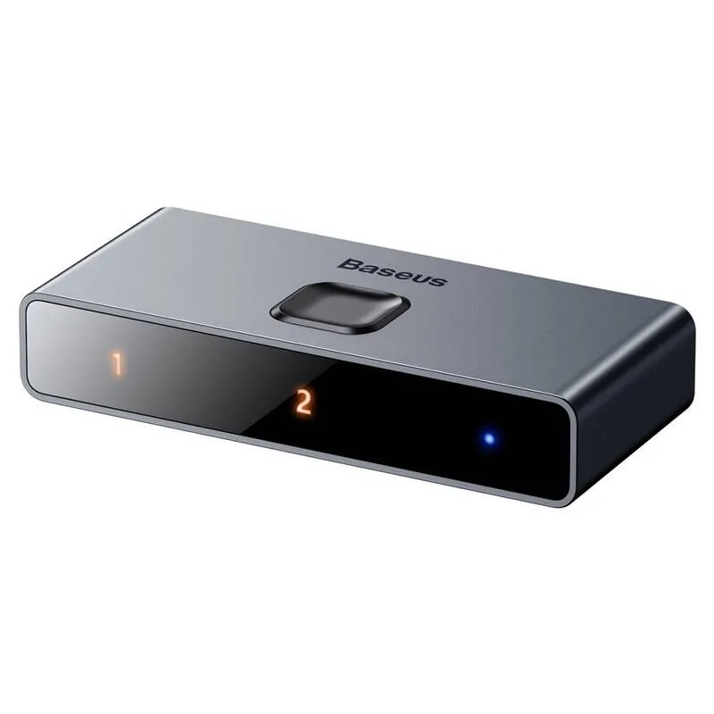 سوئیچ 1 به 2 HDMI باسئوس مدل CAHUB-BC0G