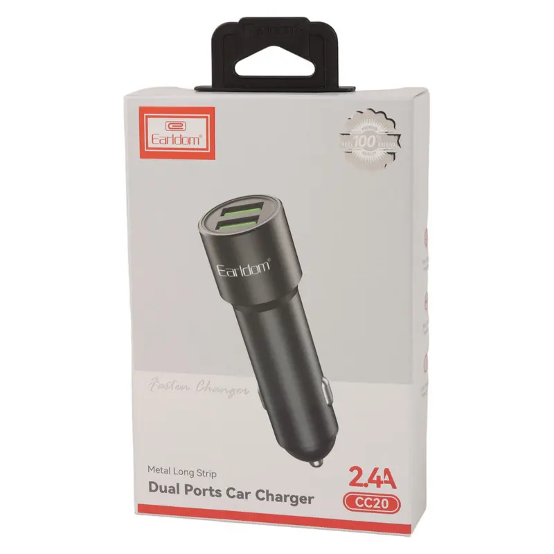 شارژر فندکی ارلدام مدل ES-CC20 2.4A 12W