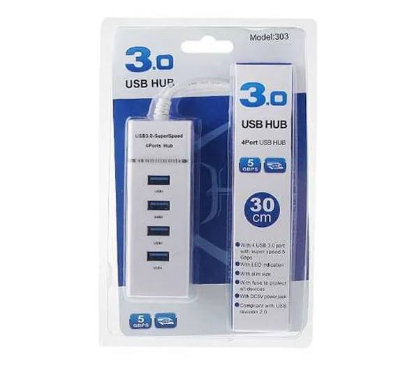 هاب 4 پورت USB 3.0 مدل 303